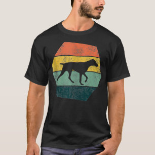 T-shirt Vintage Heagon Allemand Pointeur à cheveux courts 