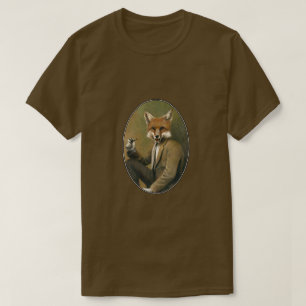 T-shirt vintage Hipster Fox