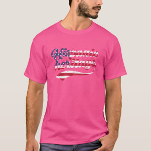 T-shirt Vintage Hispanique Héritage Usa Drapeau American P