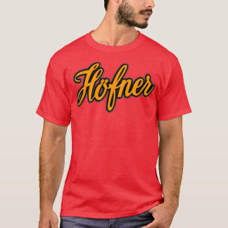 T-shirt Vintage Hofner Orange