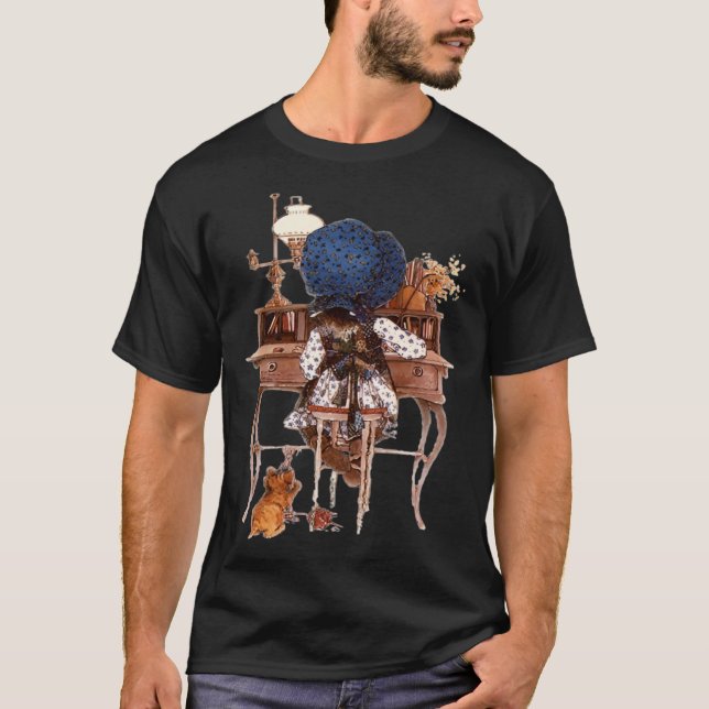 T-shirt Vintage Holly Hobbie (Devant)