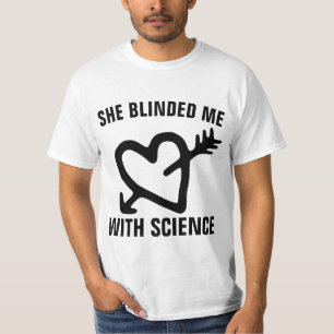 T-SHIRT VINTAGE HOMME 1980 ELLE M'A ÉBOUI AVEC LA SCIENCE