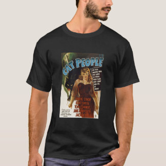 T-shirt Vintage Horreur Cat Personnes