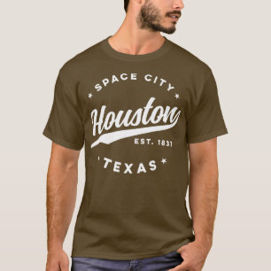 T-shirt Vintage Houston Texas Space City USA