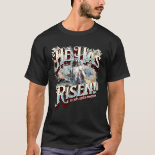 T-shirt Vintage Il A Repris Pâques dimanche Jésus chrétien