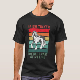 T-shirt Vintage Irlandais Tinker La Meilleure Partie De Ma