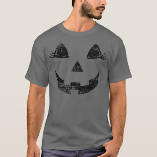 T-shirt Vintage Jack-o'-lantern Jackolantern Citrouille ey