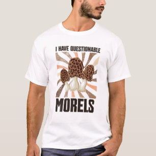 T-shirt Vintage J'Ai Des Morels Discutables - Funny Morel