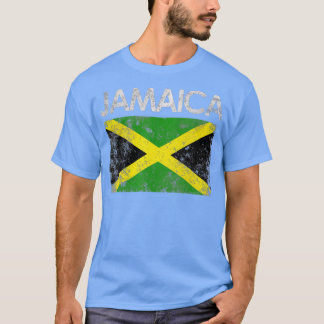 T-shirt Vintage jamaïcain Drapeau Pride cadeau