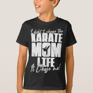 T-shirt Vintage Je n'ai pas choisi le Karate Maman Life It