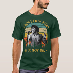 T-shirt Vintage Je ne connais pas Karate Mais je connais K