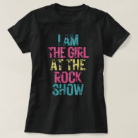 Vintage Je Suis La Fille Au Rock Show, Rock Music