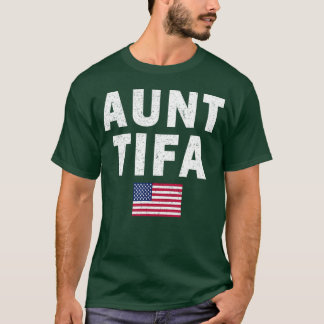 T-shirt Vintage Je Suis Tanteifa Drôle Fille Politique