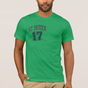 T-shirt Vintage Jersey style St Patrick's 17