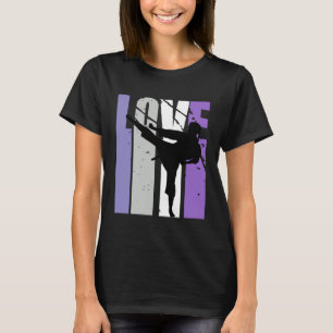 T-shirt Vintage Jiu Jitsu Live Love Jiu Jitsu Entraîneur F