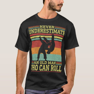 T-shirt Vintage Jiu Jitsu Papa Mixed martial art, Bjj Papa