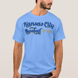 T-shirt Vintage Kansas City Baseball Est 1969 Baseball Lov