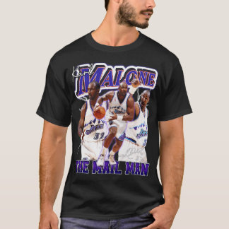 T-shirt Vintage Karl Malone The Mail Man Basketball Légend