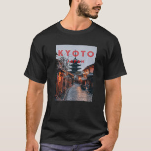 T-shirt Vintage Kyoto Japon Vieux rue esthétique