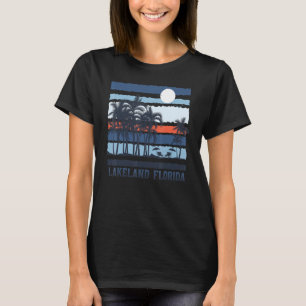 T-shirt Vintage Lakeland Floride Voyage d'été 80s Plage S