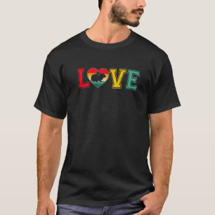 T-shirt Vintage Lapin Détaché Animaux Amoureux Valentines