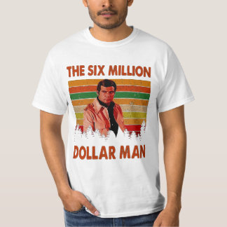 T-shirt Vintage Le six millions de dollars