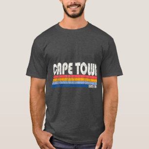 T-shirt Vintage les années 70 Cap Afrique du Sud
