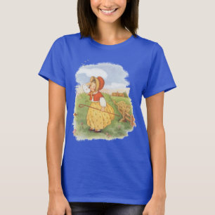 T-shirt Vintage Little Bo Peep Mère Goose Nurserme Rhyme