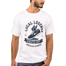 Vintage "LOCAL LEGENDS" Athletic Dept. Winged Shoe