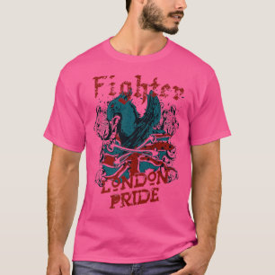 T-shirt Vintage London Fight Rider Top Biker Street Style