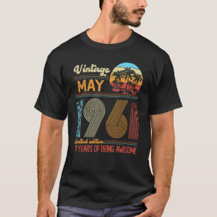 T-shirt Vintage mai 1961 Anniversaire 1