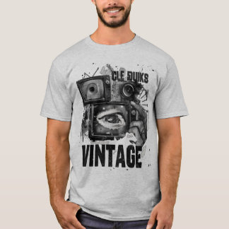 T-Shirt Vintage Mann Kunstdesign