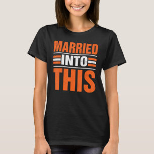 T-shirt Vintage Marié Dans Ce Fans Football Cleveland