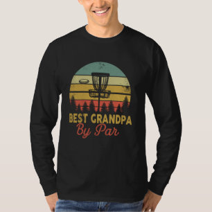 T-shirt Vintage Meilleur Grand-Père Par Par Disque Golf Ca