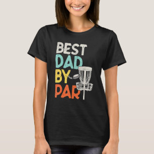 T-shirt Vintage Meilleur papa par Par Disque Golf Papa