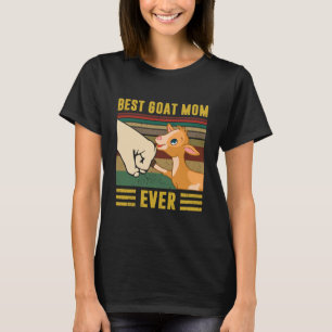 T-shirt Vintage Meilleure chèvre Maman Ever Drôle Chèvr