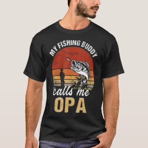 T-shirt Vintage Mon Époux De Pêche M'Appelle Faune De Fami