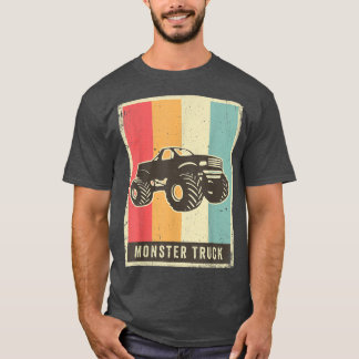 T-shirt Vintage Monster Truck Retro 3138