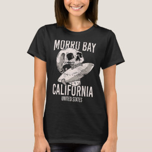 T-shirt Vintage Morro Bay Beach Californie Ca Retro Surfer