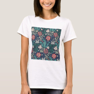 T-shirt Vintage motif floral, William Morris