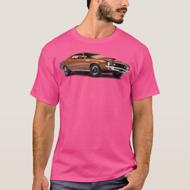 T-shirt vintage muscle car (Devant)