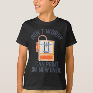 T-shirt Vintage Ne t'inquiète pas, je peux en imprimer un