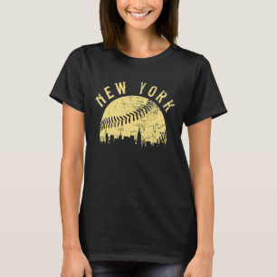 T-shirt Vintage New York NY Islanders Skyline Appareils