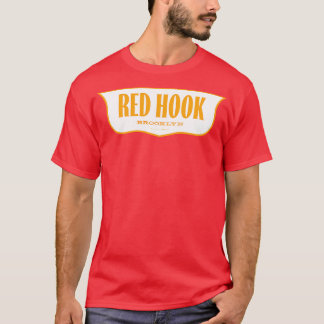 T-shirt Vintage New York Shield Red Hook Brooklyn