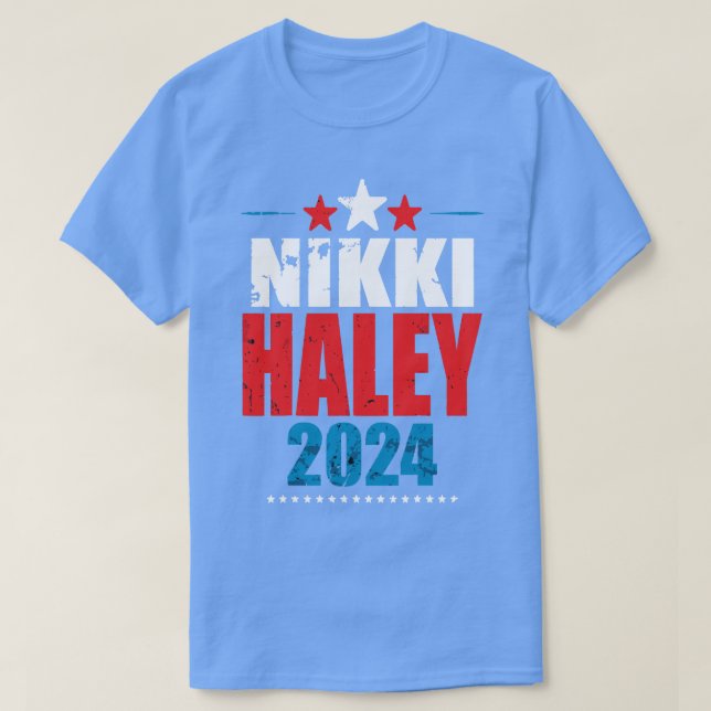 T-shirt Vintage Nikki Haley 2024 (Design devant)