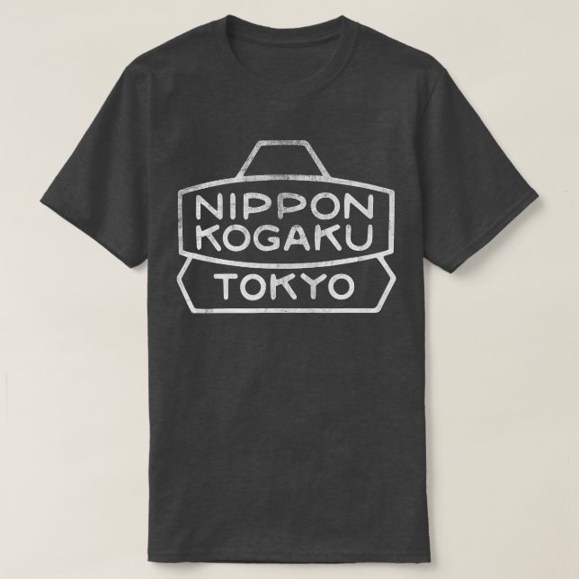 T-shirt Vintage Nippon Kogaku Camera  (Design devant)