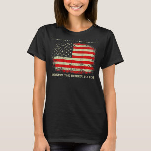 T-shirt Vintage Old De Santis Airlines Mème politique amus