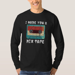 T-shirt Vintage Old School Music 80s 90s Je Vous Ai Fait U