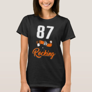 T-shirt Vintage Original 87 Anniversaire Pour 87 Ans