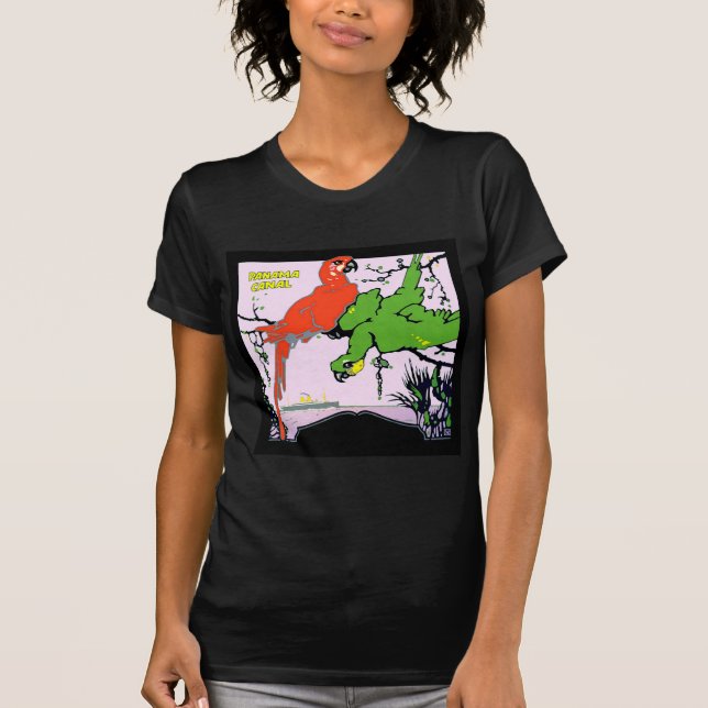 T-shirt Vintage Panama Canal Travel (Devant)